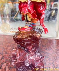 Tượng tôn ngộ không tề thiên đại thánh bằng đồng decor cao 40cm