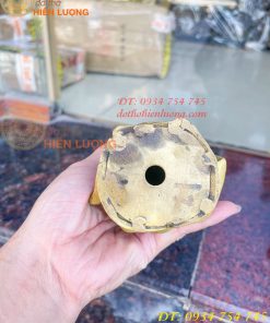 Tượng Khổng Minh Bằng Đồng Cầm Quạt Phong Thủy