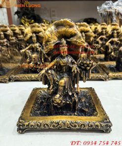 Lư Xông Trầm Phật Bà Quan Âm Tự Tại Bằng Đồng Hun