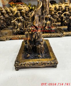 Lư Xông Trầm Phật Bà Quan Âm Tự Tại Bằng Đồng Hun