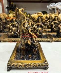 Lư Xông Trầm Phật Bà Quan Âm Tự Tại Bằng Đồng Hun