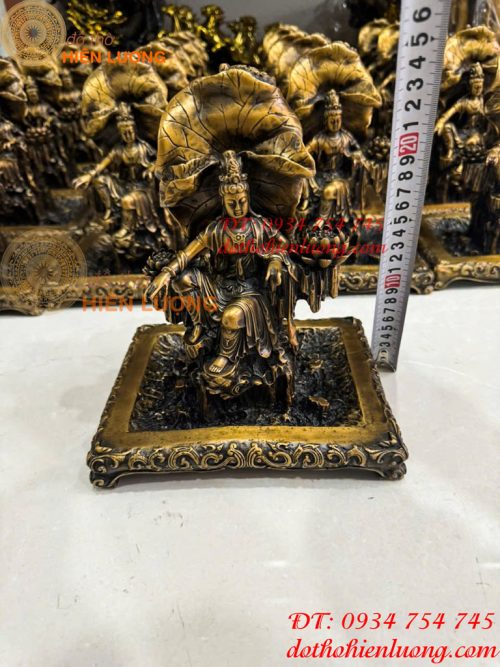 Lư Xông Trầm Phật Bà Quan Âm Tự Tại Bằng Đồng Hun