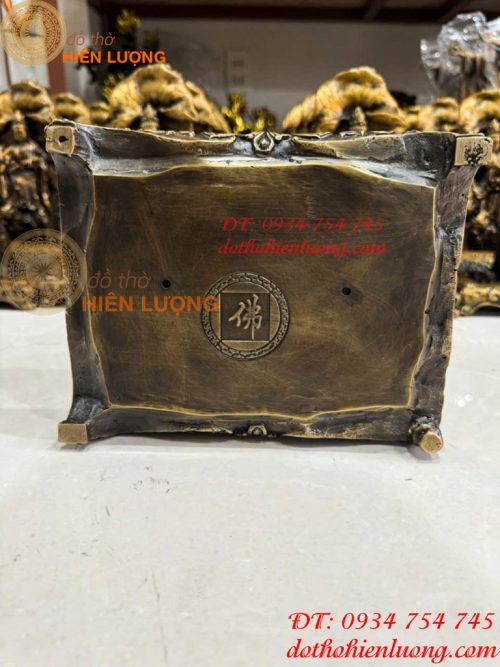 Lư Xông Trầm Phật Bà Quan Âm Tự Tại Bằng Đồng Hun