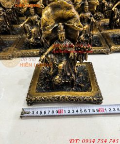 Lư Xông Trầm Phật Bà Quan Âm Tự Tại Bằng Đồng Hun