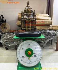 Nhà Thờ Đức Bà Bằng Đồng Đế Đá Cao 32cm