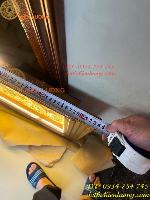 Tranh Mừng Thọ Bà 74x114cm Bằng Đồng Liền Tấm Tam Khí