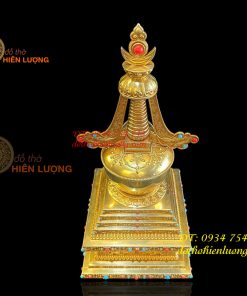 Bảo Tháp Xá Lợi Bằng Đồng Vàng 2 Cỡ