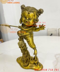 Tượng Natra Thái Tử Lúc Bé Bằng Đồng Cao 17cm