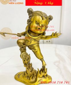 Tượng Natra Thái Tử Lúc Bé Bằng Đồng Cao 17cm