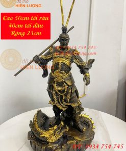Tượng Tôn Ngộ Không Tề Thiên Đại Thánh Hàng Long Cao 40cm