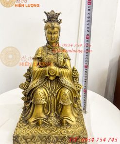 Tượng Bích Hà Nguyên Quân Bằng Đồng Cao 40cm
