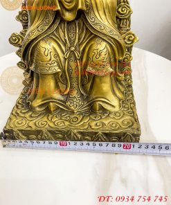 Tượng Bích Hà Nguyên Quân Bằng Đồng Cao 40cm