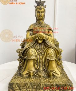 Tượng Bích Hà Nguyên Quân Bằng Đồng Cao 40cm