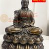Tượng Phật Quan Âm Cao 30cm Bằng Đồng Hun