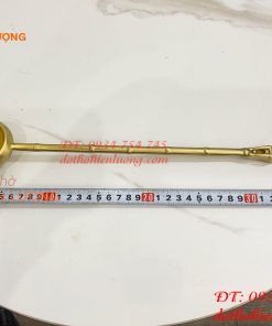 Gáo Múc Rượu Bằng Đồng Dài 36cm