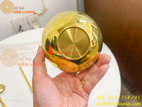 Bộ Bát Đũa Thìa Cơm Bằng Đồng Thau Thờ Cúng