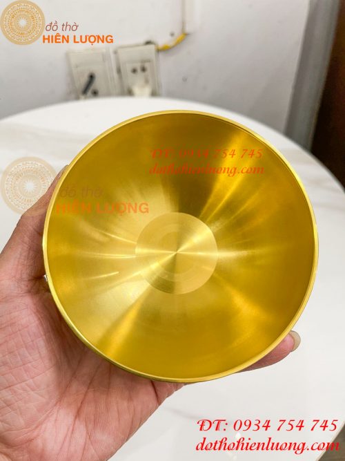 Bộ Bát Đũa Thìa Cơm Bằng Đồng Thau Thờ Cúng