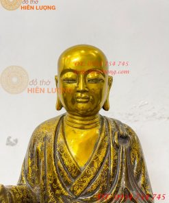 Tượng Địa Tạng Mục Kiền Liên Bằng Đồng Cao 60cm