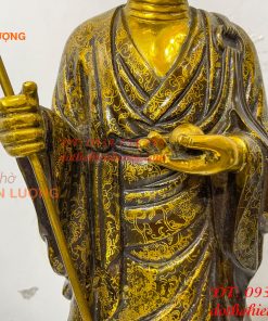 Tượng Địa Tạng Mục Kiền Liên Bằng Đồng Cao 60cm