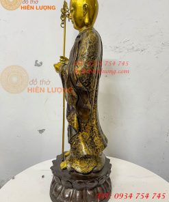 Tượng Địa Tạng Mục Kiền Liên Bằng Đồng Cao 60cm