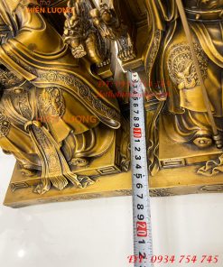 Tượng Ngọc Hoàng Và Vương Mẫu Bằng Đồng Cao 30cm