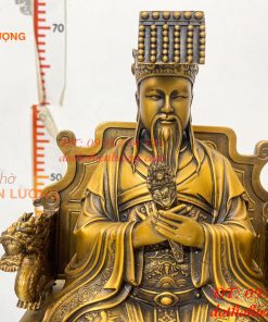 Tượng Ngọc Hoàng Và Vương Mẫu Bằng Đồng Cao 30cm