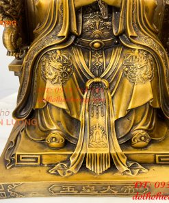 Tượng Ngọc Hoàng Và Vương Mẫu Bằng Đồng Cao 30cm