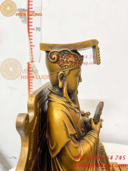 Tượng Ngọc Hoàng Và Vương Mẫu Bằng Đồng Cao 30cm