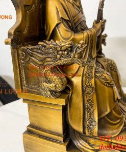 Tượng Ngọc Hoàng Và Vương Mẫu Bằng Đồng Cao 30cm