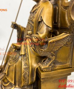 Tượng Ngọc Hoàng Và Vương Mẫu Bằng Đồng Cao 30cm