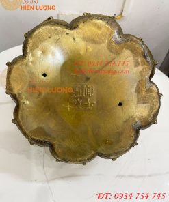 Tượng Cóc Thiềm Thừ Túi Tiền Bằng Đồng Cao 22cm