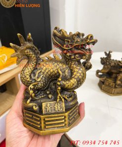 Bộ Tứ Linh Bằng Đồng Phong Thủy Cao 15cm