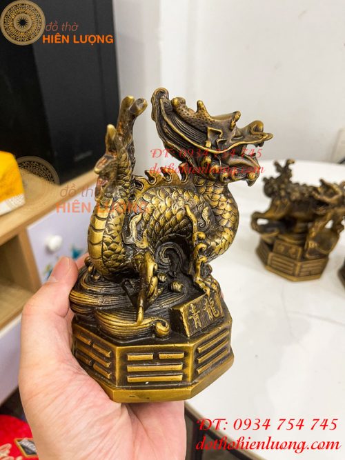 Bộ Tứ Linh Bằng Đồng Phong Thủy Cao 15cm