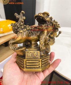 Bộ Tứ Linh Bằng Đồng Phong Thủy Cao 15cm