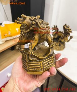 Bộ Tứ Linh Bằng Đồng Phong Thủy Cao 15cm
