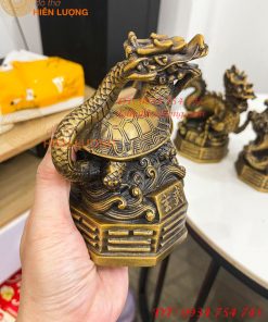 Bộ Tứ Linh Bằng Đồng Phong Thủy Cao 15cm