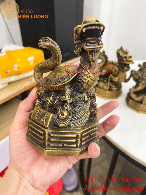 Bộ Tứ Linh Bằng Đồng Phong Thủy Cao 15cm