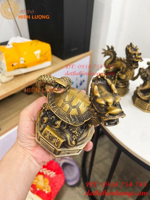Bộ Tứ Linh Bằng Đồng Phong Thủy Cao 15cm