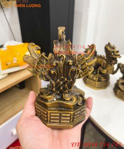 Bộ Tứ Linh Bằng Đồng Phong Thủy Cao 15cm