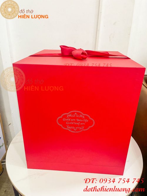 Cây Kim Ngân Mạ Vàng 24K Cao 37cm Cỡ To