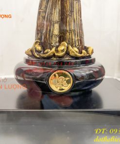 Cây Kim Ngân Mạ Vàng 24K Cao 37cm Cỡ To