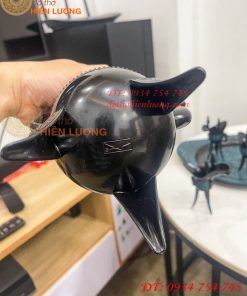 Bộ Ấm Chén Rượu 3 Chân Tần Thủy Hoàng Bằng Đồng