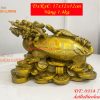 Tượng Long Quy Cõng Con Trấn Trạch Bằng Đồng Phong Thủy