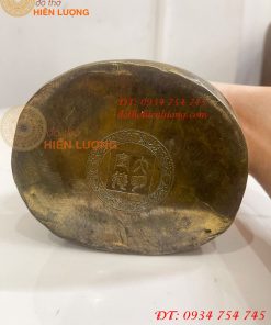 Tượng Phật Bà Quan Âm Tống Tử Bằng Đồng Hun Cao 21cm