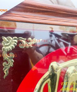 Tranh Chữ Phúc 57x57cm Bằng Đồng Treo Tường