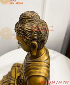 Tượng Đức Bổn Sư Thích Ca Mâu Ni Phật Bằng Đồng Cao 37cm