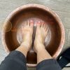 Chậu Đồng Spa Ngâm Chân Gò Tay Thủ Công Đường Kính 38cm