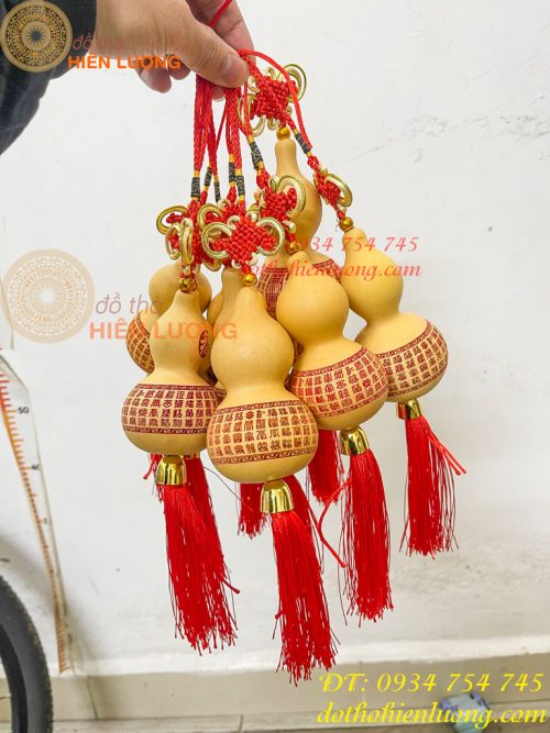 Dây Treo Bầu Hồ Lô Thật Cỡ 9 -10cm