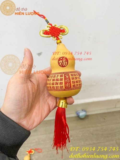 Dây Treo Bầu Hồ Lô Thật Cỡ 9 -10cm