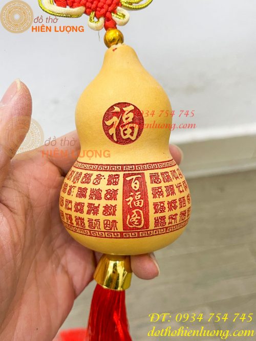 Dây Treo Bầu Hồ Lô Thật Cỡ 9 -10cm